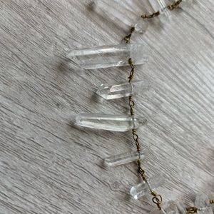 Faux Quartz Rock Choker